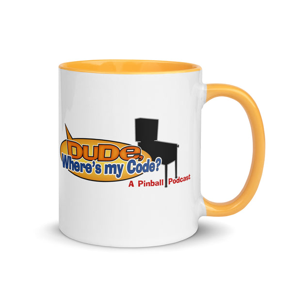 Dude, Where's my Code? - Color Mug