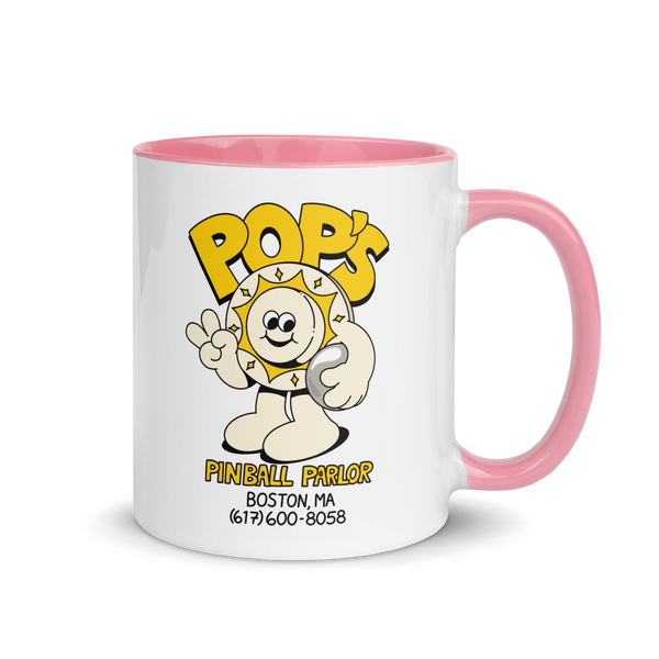 Pop's Pinball Parlor New Design - Mug