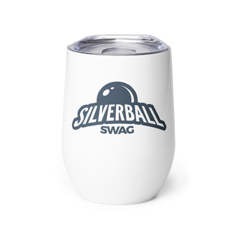 Silverball Swag - Wine tumbler