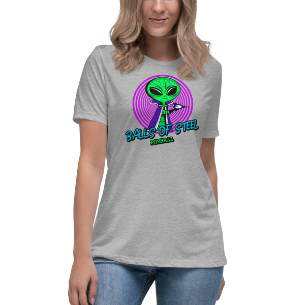 Balls of Steel Alien - Women's Relaxed T-Shirt