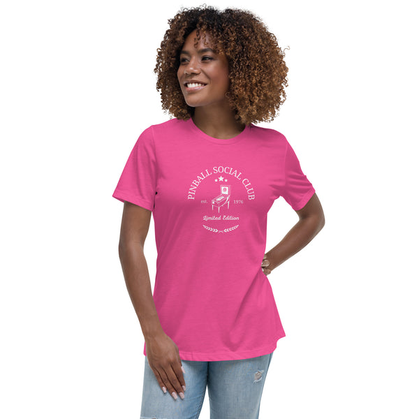 Pinball Social Club - Premium Women's Relaxed T-Shirt