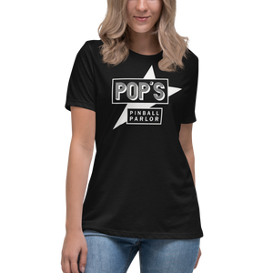 Pop's Pinball Parlor - Women's Relaxed T-Shirt