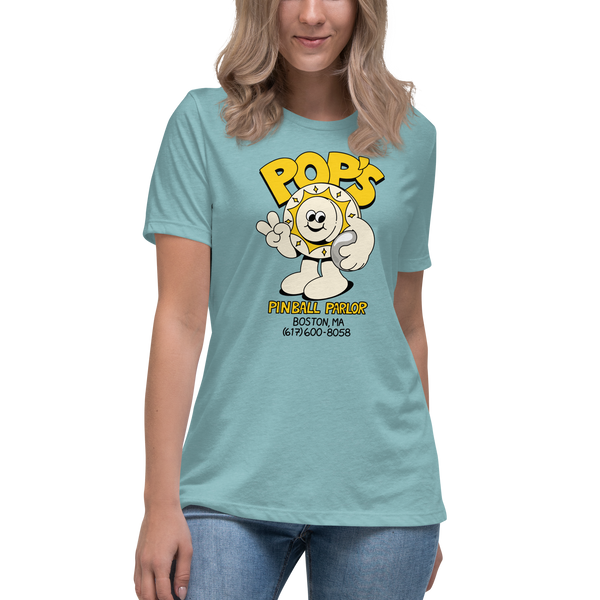 Pop's Pinball Parlor New Design - Women's Relaxed T-Shirt