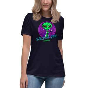 Balls of Steel Alien - Women's Relaxed T-Shirt