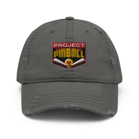Project Pinball - Distressed Dad Hat