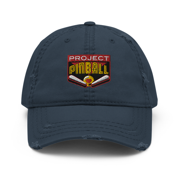 Project Pinball - Distressed Dad Hat