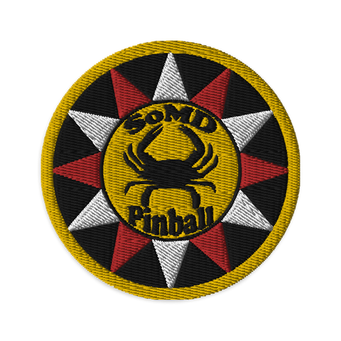 SoMD Pinball - Embroidered patches
