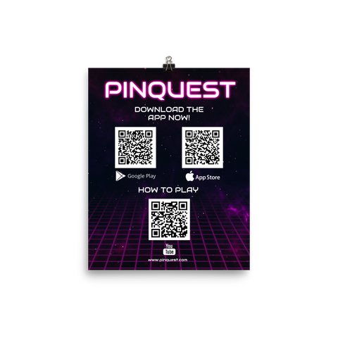 PINQUEST Download - 8x10 Poster