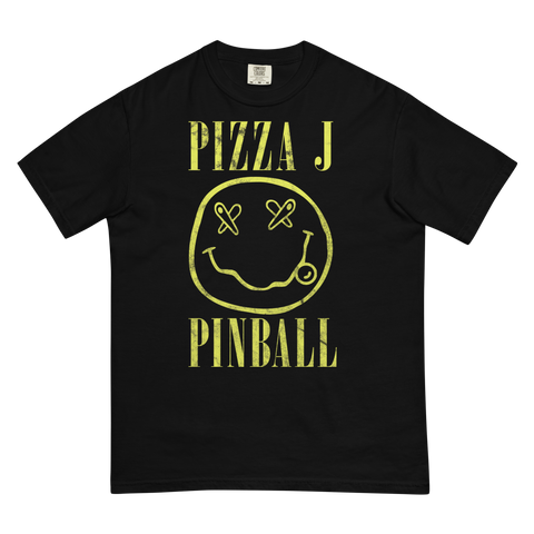 Pizza J Pinball - Heavyweight T-shirt