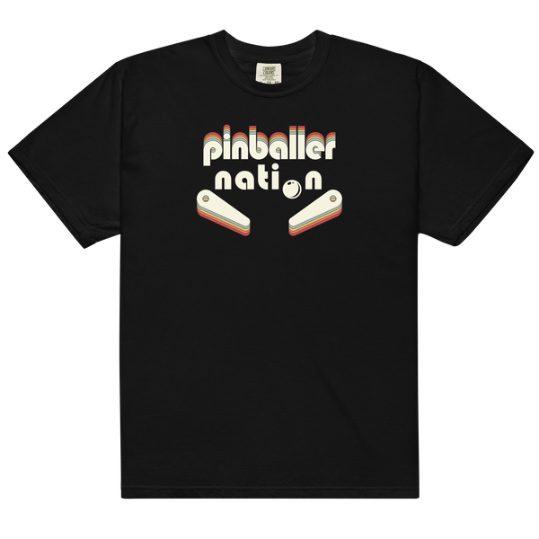 Pinballer Nation - Heavyweight t-shirt