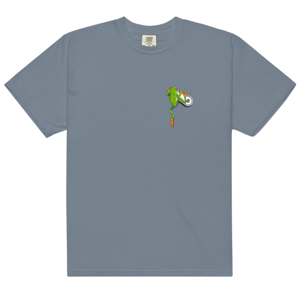 Frog Flipper Hop - Heavyweight t-shirt