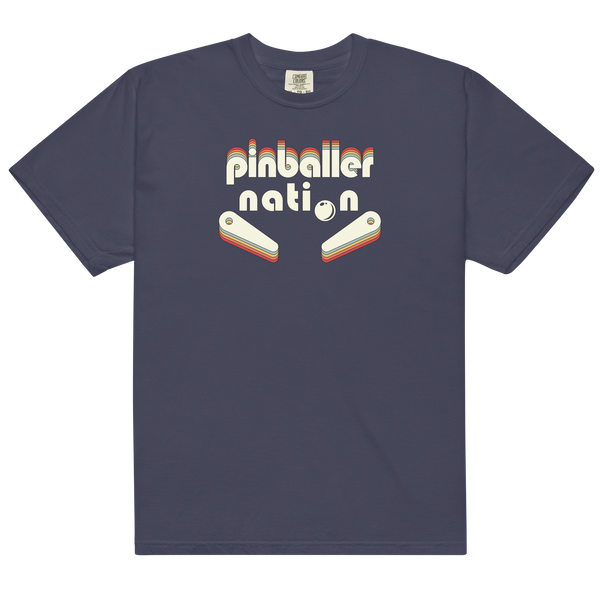 Pinballer Nation - Heavyweight t-shirt