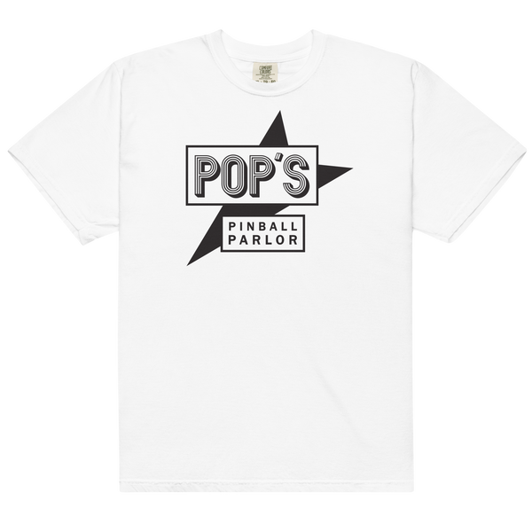 Pop's Pinball Parlor - Heavyweight t-shirt