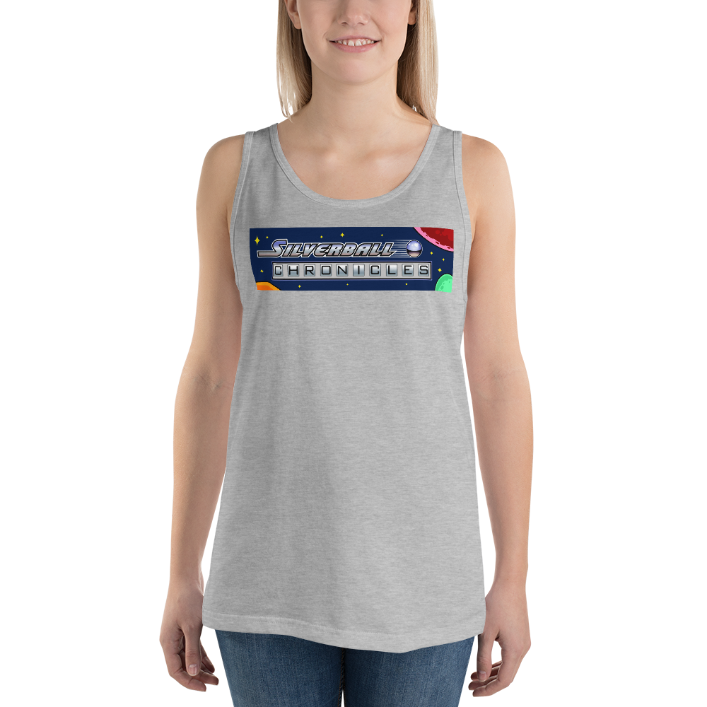 Silverball Chronicles Randy Martinez Designed Full Logo - Unisex Tank Top