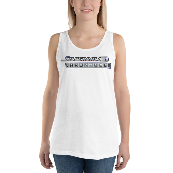 Silverball Chronicles Randy Martinez Designed Logo - Unisex Tank Top