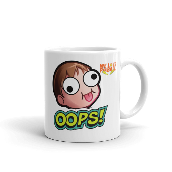 We Love Pinball OOPS! - Mug