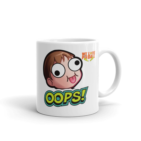 We Love Pinball OOPS! - Mug
