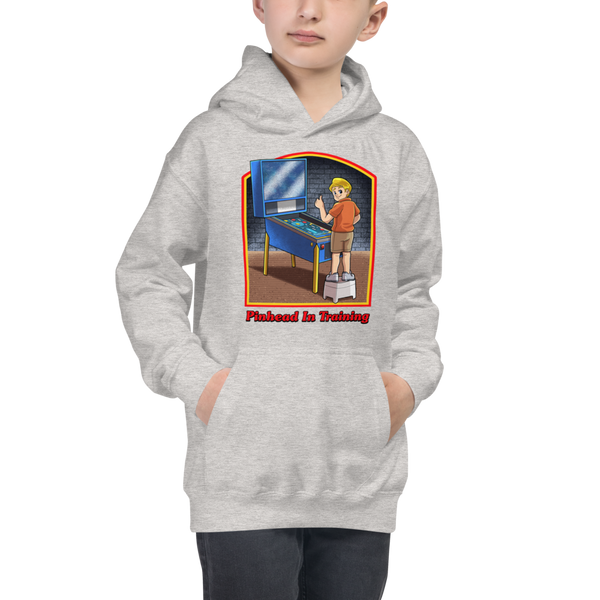 Pinhead In Training - Youth Hoodie - Silverball Swag