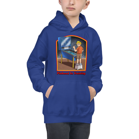 Pinhead In Training - Youth Hoodie - Silverball Swag