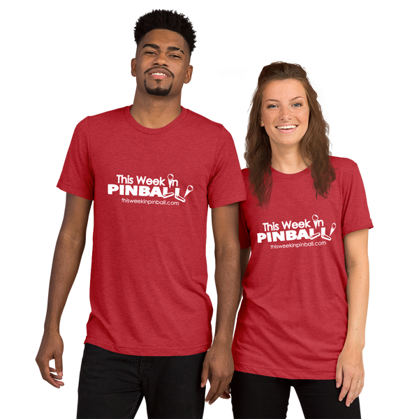 This Week In Pinball Red - Premium Tri-Blend T-Shirt - Silverball Swag