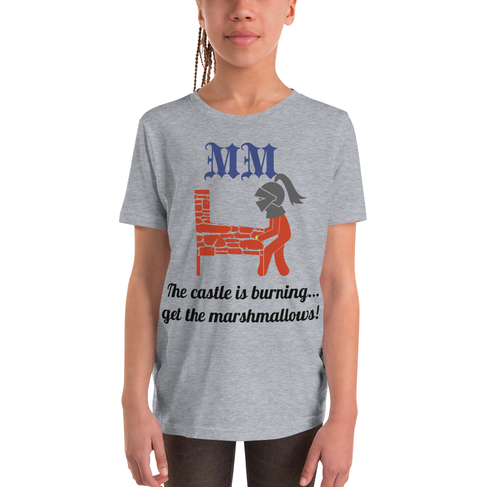 MM w/ Knight - Customizable Youth T-Shirt - Silverball Swag