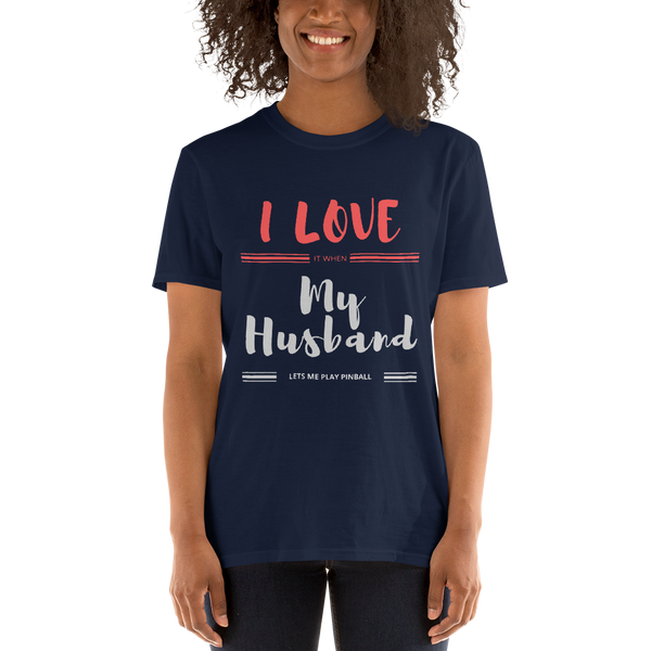 I Love My Husband - Customizable T-Shirt - Silverball Swag