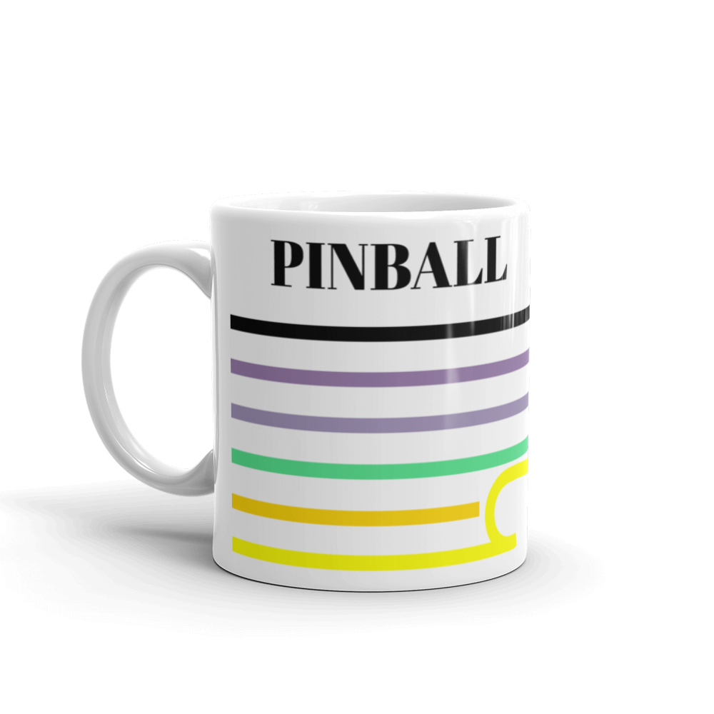 Pinball Lines - Mug - Silverball Swag