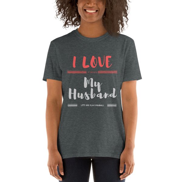 I Love My Husband - Customizable T-Shirt - Silverball Swag