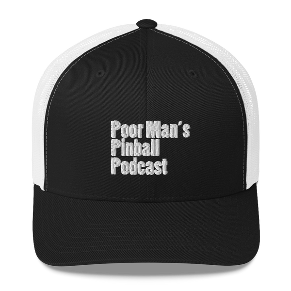 Poor Man's Pinball Podcast OG - Trucker Cap - Silverball Swag