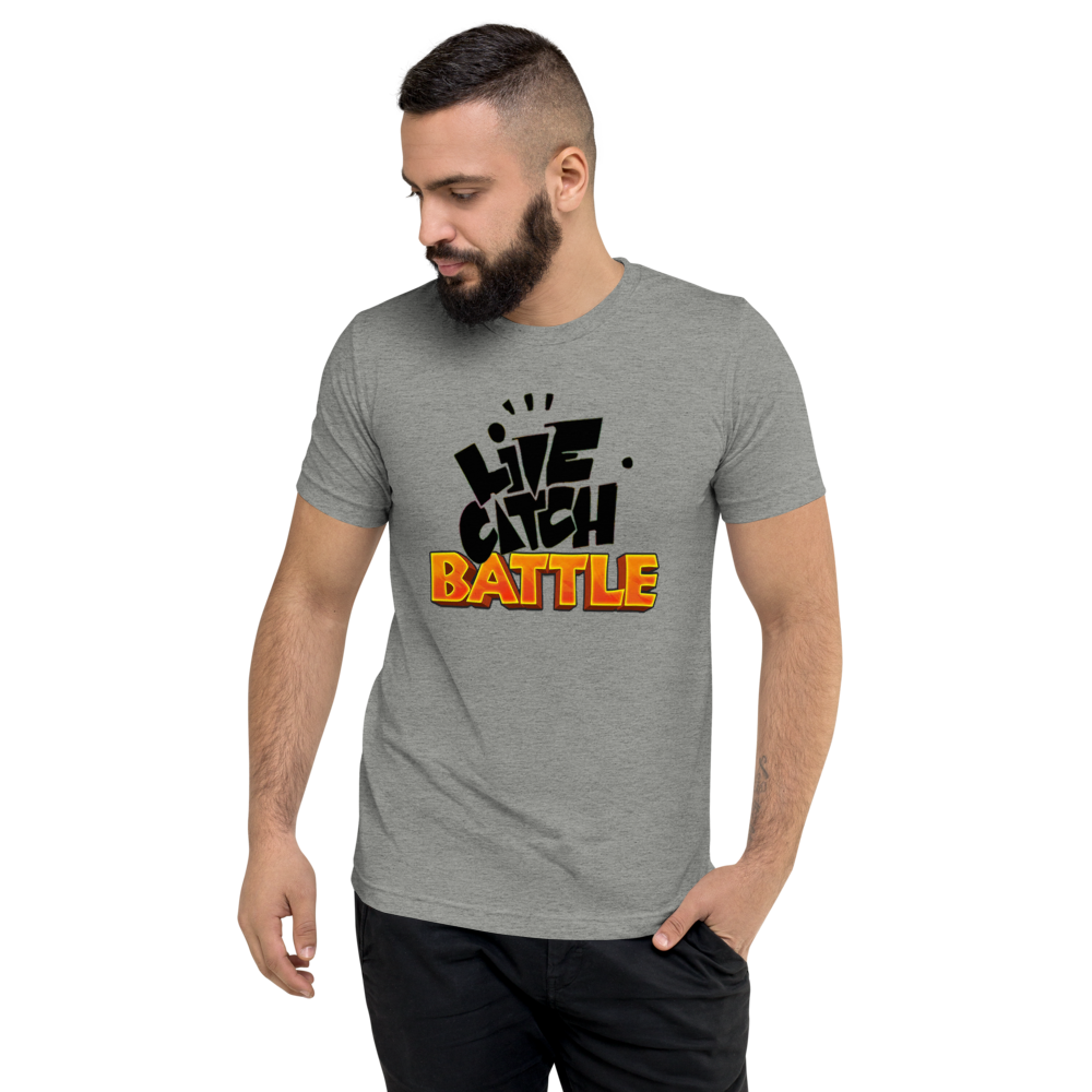 LiveCatchPinball Battle - Premium T-Shirt - Silverball Swag