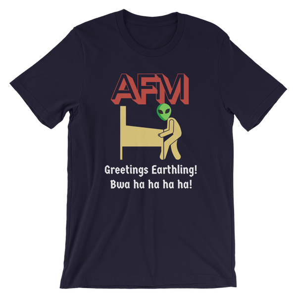 AFM w/ Alien - Customizable T-Shirt - Silverball Swag