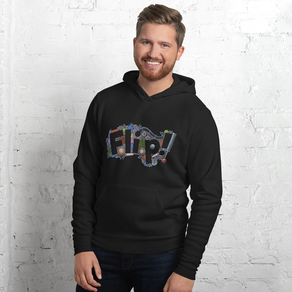 Flip Silhouette - Unisex hoodie