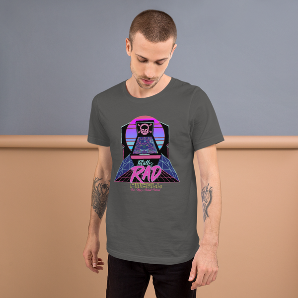 Poor Man's Pinball Podcast RAD - Super Soft Unisex T-shirt - Silverball Swag