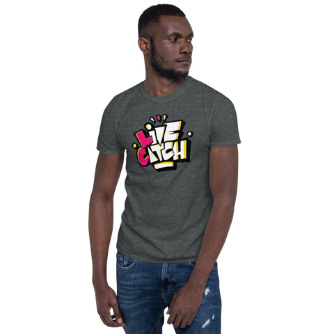 LiveCatchPinball New Logo - Pro T-Shirt - Silverball Swag