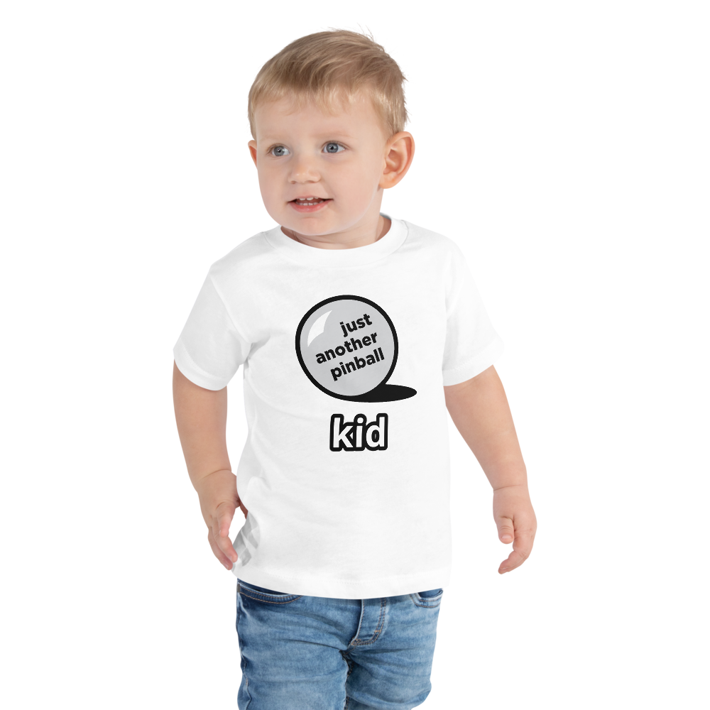 just another pinball - Customizable Toddler Tee - Silverball Swag