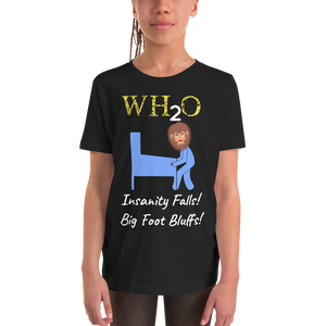 WH2O w/ Big Foot - Customizable Youth T-Shirt - Silverball Swag