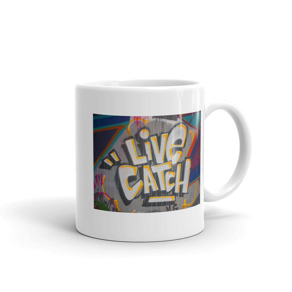 LiveCatchPinball Camiseta Grafitte - Mug - Silverball Swag