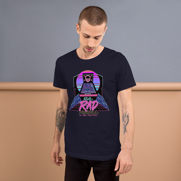 Poor Man's Pinball Podcast RAD - Super Soft Unisex T-shirt - Silverball Swag