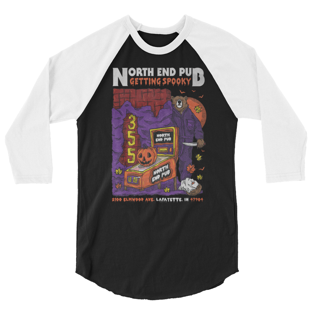 North End Pub Spooky - 3/4 Sleeve Shirt
