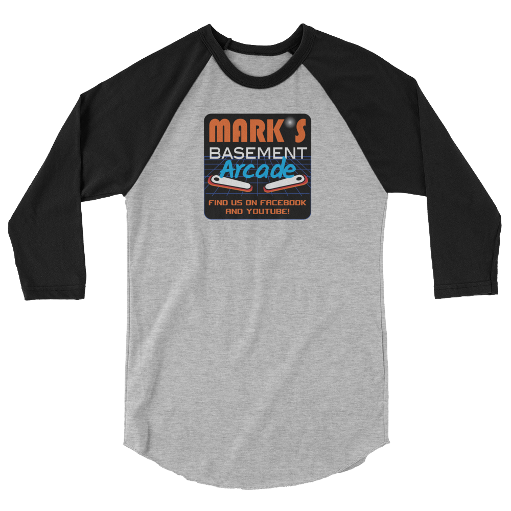 Mark's Basement Arcade - 3/4 Sleeve Shirt