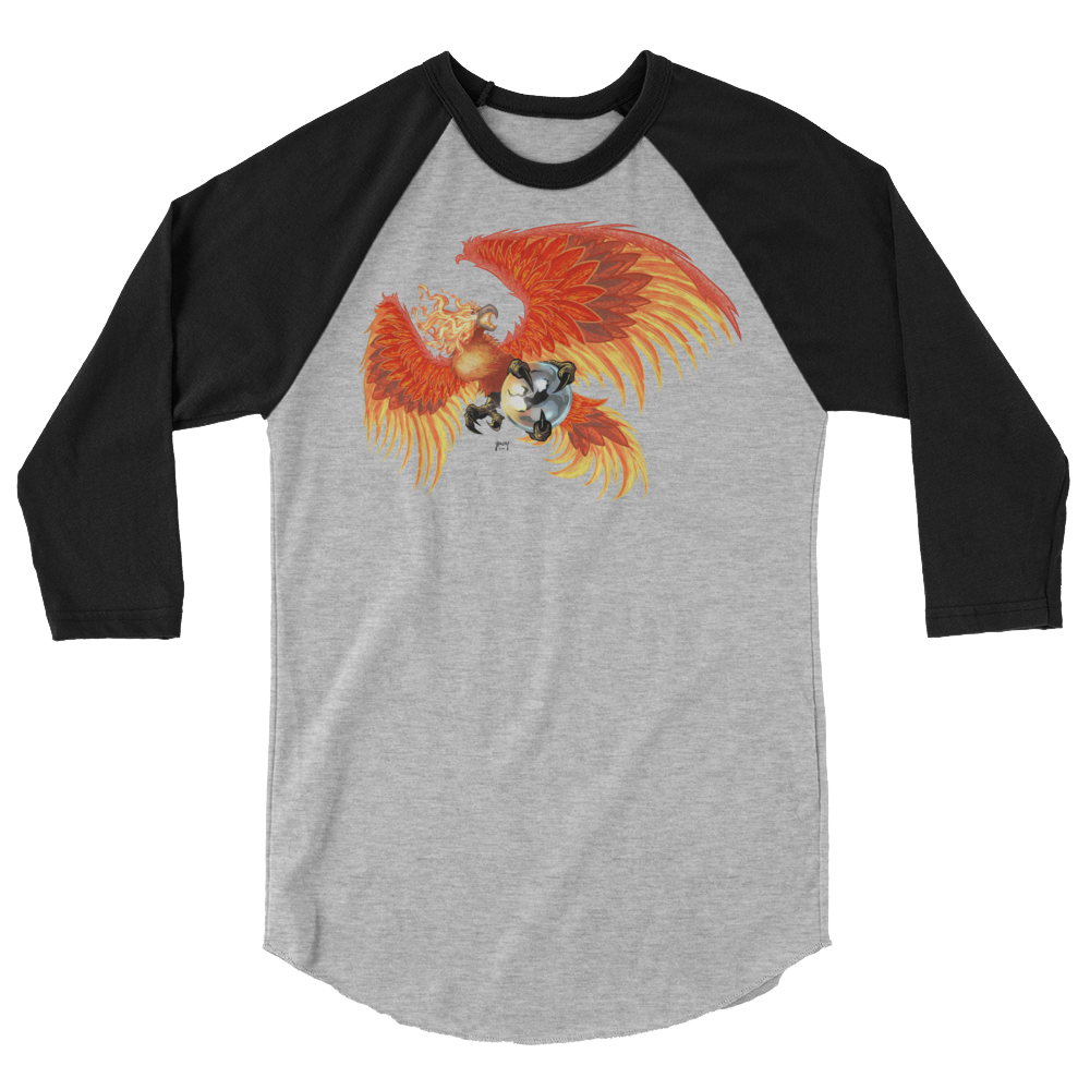 it's Lit Pinball Phoenix - 3/4 Sleeve Shirt