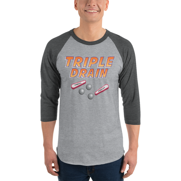 Triple Drain - 3/4 Sleeve Shirt