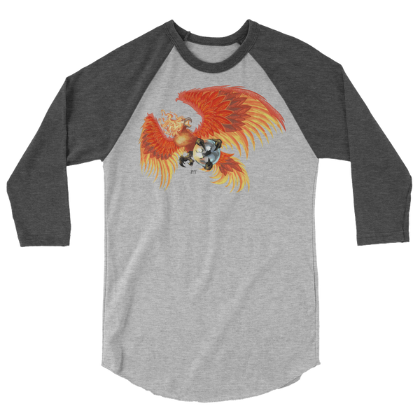 it's Lit Pinball Phoenix - 3/4 Sleeve Shirt