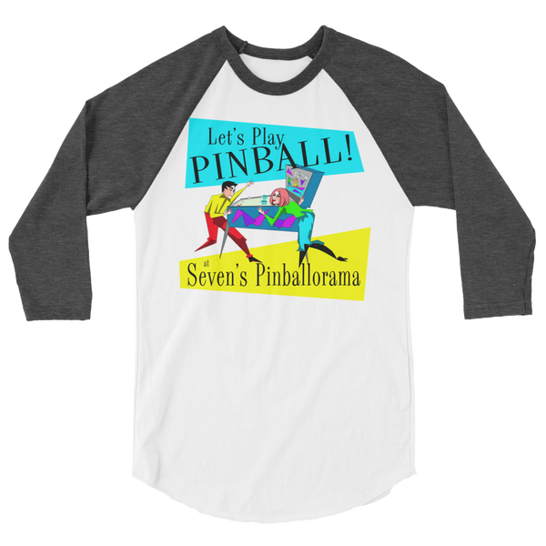 Seven's Pinballorama Pointy People 3 - 3/4 Sleeve Shirt