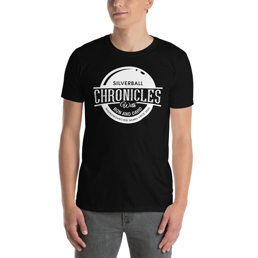 Silverball Chronicles Mispronounce - Pro T-Shirt