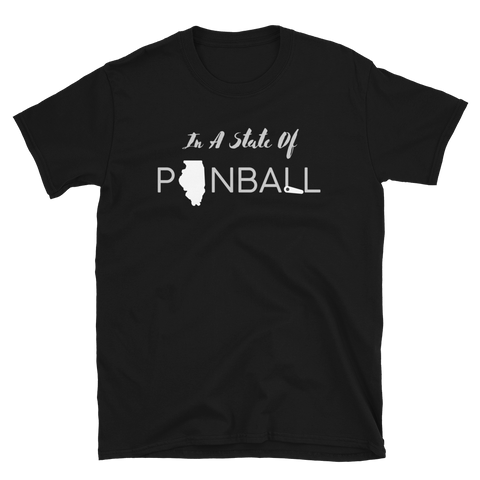 State of Pinball (Illinois) - Pro T-shirt