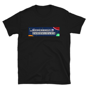 Silverball Chronicles Randy Martinez Designed Full Logo - Pro T-Shirt