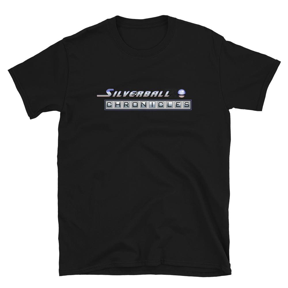 Silverball Chronicles Randy Martinez Designed Logo - Pro T-Shirt