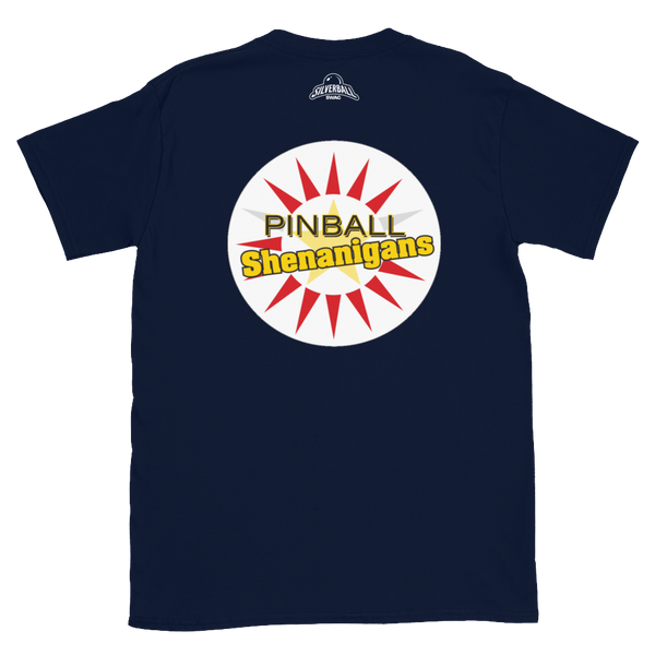 Pinball Shenanigans - Pro T-Shirt w/ Back Logo