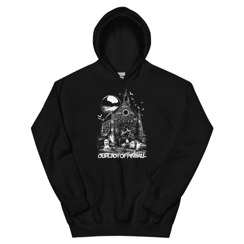 Our Lady of Pinball - Front Hoodie